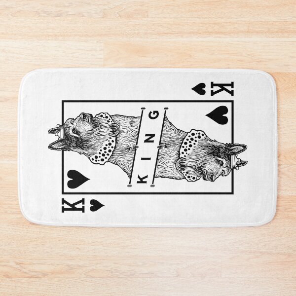 Item preview, Berger Picard King Of Hearts Funny Dog Lover Pop Art designed and sold by GrandeDuc.