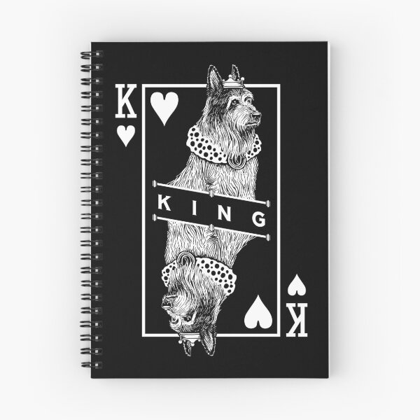 Item preview, Berger Picard King Of Hearts Funny Dog Lover Pop Art designed and sold by GrandeDuc.