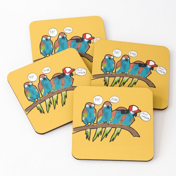 Item preview, Parrot Cartoon Tropical  designed and sold by Enhance  Imagination.