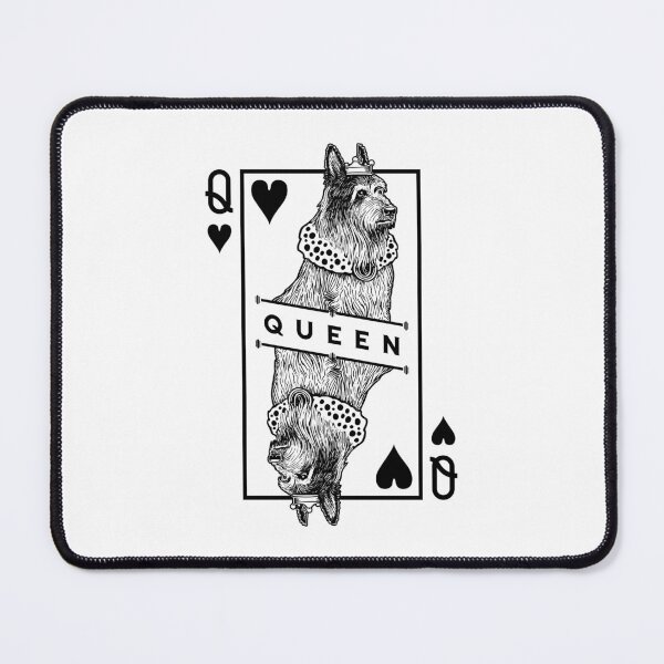 Item preview, Berger Picard Queen Of Hearts Funny Dog Lover Pop Art designed and sold by GrandeDuc.