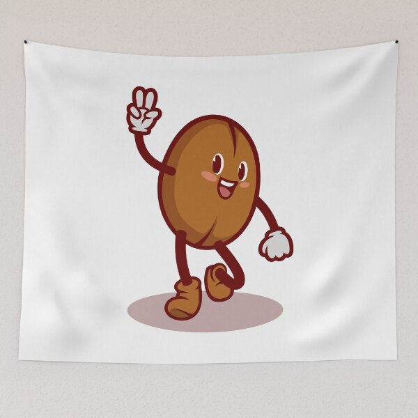 Item preview, Coffee bean cartoon character designed and sold by Tony J.