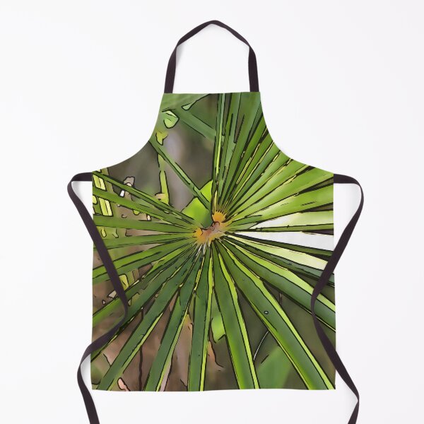 Item preview, Tropical Palm Black Outline Art designed and sold by taiche.