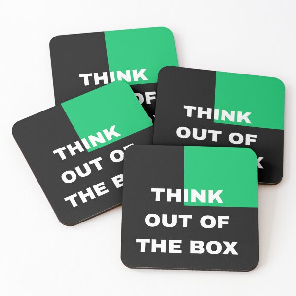 Item preview, think out of the box - green box designed and sold by PiotrekJ.