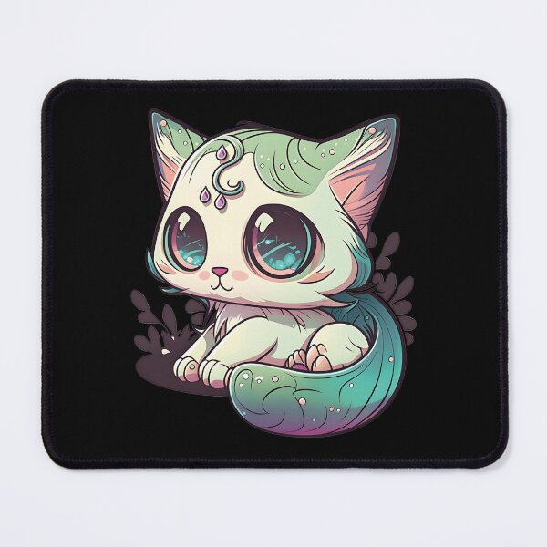 Item preview, Cute Cat Fantasy Sticker designed and sold by Moonskyshop.