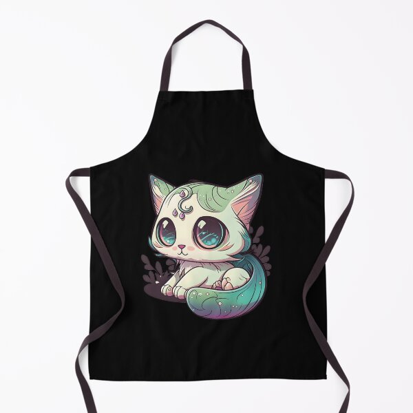 Item preview, Cute Cat Fantasy Sticker designed and sold by Moonskyshop.