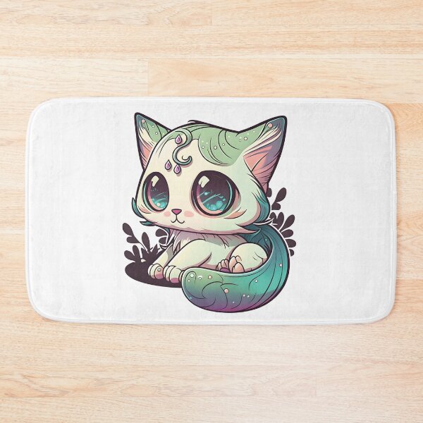 Item preview, Cute Cat Fantasy Sticker designed and sold by Moonskyshop.