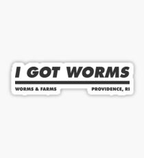 Dumb and Dumber - I Got Worms Sticker