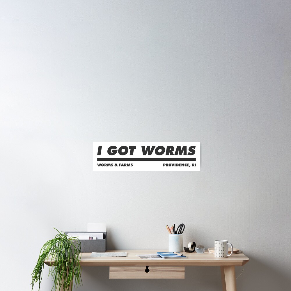 "Dumb and Dumber - I Got Worms" Poster for Sale by 90s-Mall | Redbubble
