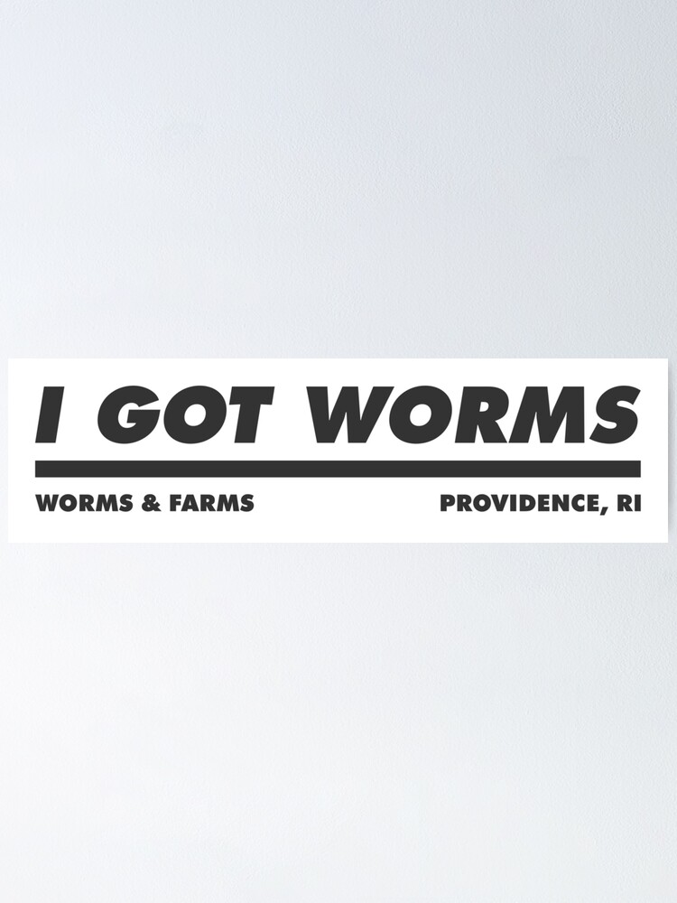 "Dumb and Dumber - I Got Worms" Poster for Sale by 90s-Mall | Redbubble