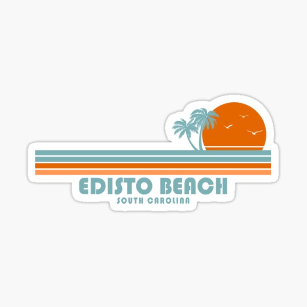 Item preview, Edisto Beach South Carolina Sun Palm Trees designed and sold by Esskay Designs.
