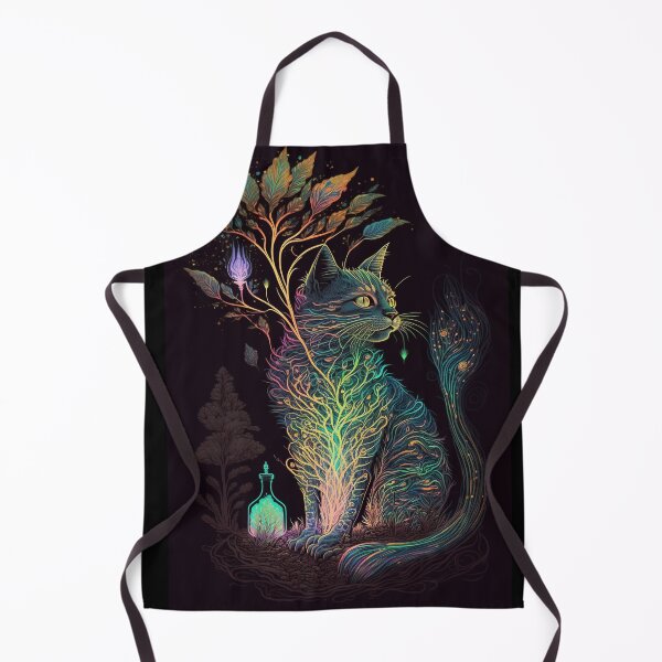 Item preview, Botanical Lighting Cat designed and sold by dragonfruit-art.