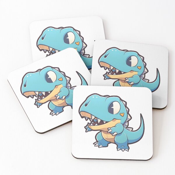 Item preview, Scary blue TRex Sticker designed and sold by Pixel-Muse.