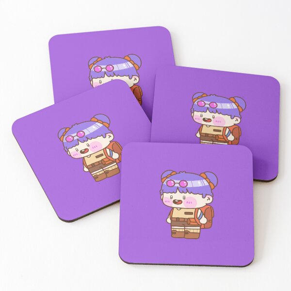 Item preview, Cute Purple Hair Camper Going for Adventure designed and sold by satchisatchi.
