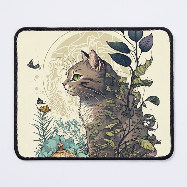 Item preview, Botanical Cat designed and sold by dragonfruit-art.