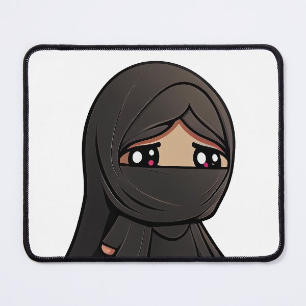 Item preview, Sad Eyes Woman in Niqab designed and sold by MrBadDream.