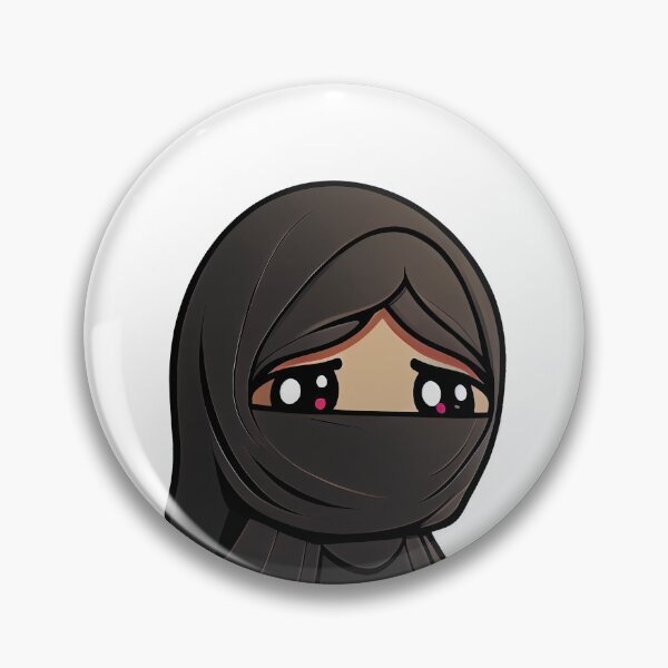 Item preview, Sad Eyes Woman in Niqab designed and sold by MrBadDream.