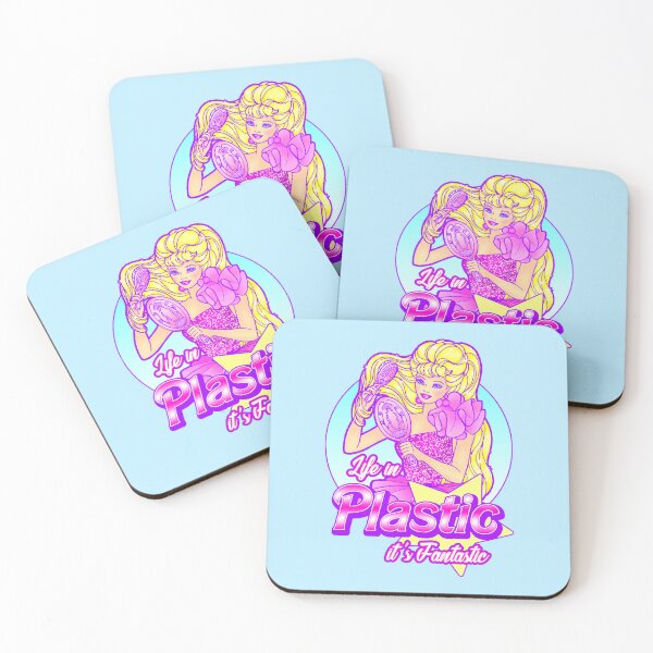 Item preview, LIFE IN PLASTIC ITS FANTASTIC (BLUE) designed and sold by Dolls X Beauty.