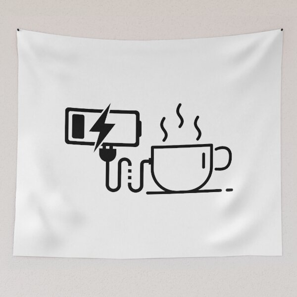 Item preview, Coffee Charge, Not Yet! designed and sold by royumi.