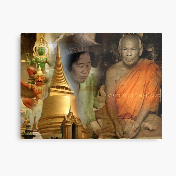 Visions of Thailand Series 4 Metal Print