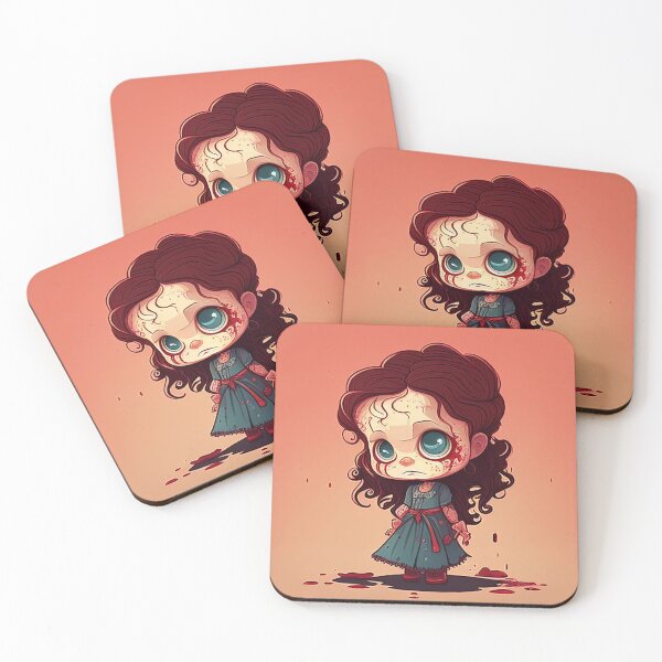 Item preview, Cute Doll Chibi Horror designed and sold by creative-ai.