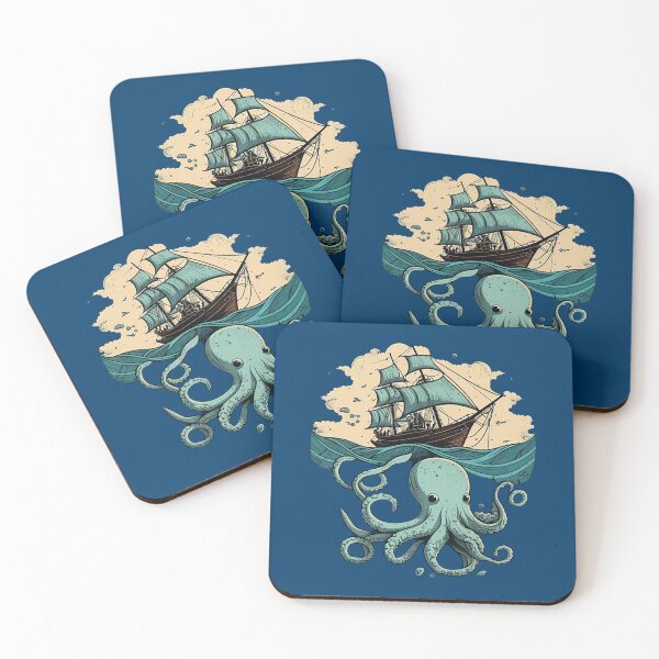 Item preview, kraken love ships designed and sold by Cert-Urbane.
