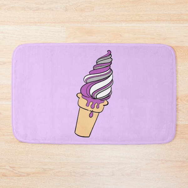 Item preview, Subtle Asexual Pride Flag Ice Cream designed and sold by everything4eva.