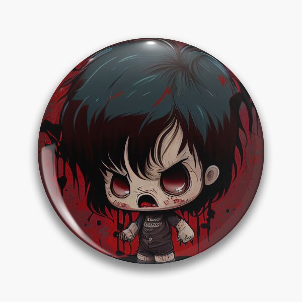 Item preview, Rage Boy Doll Chibi Horror designed and sold by creative-ai.