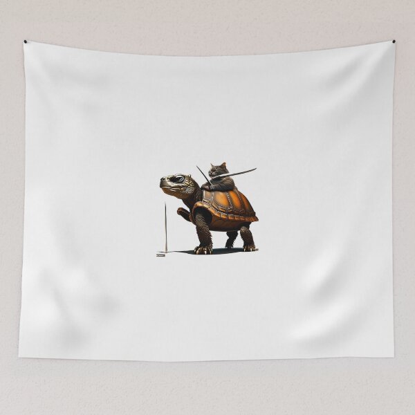 Item preview, The Slow and the Fearless: A Tortoise and Cat's Epic Adventure" designed and sold by Weze2007.