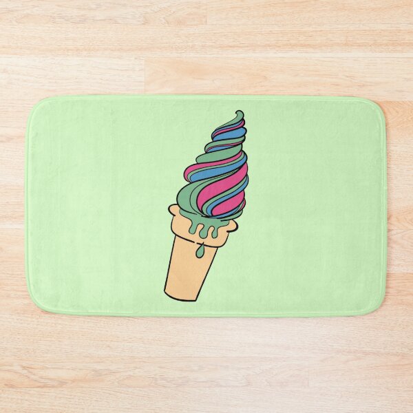 Item preview, Subtle Polysexual Pride Flag Ice Cream designed and sold by everything4eva.