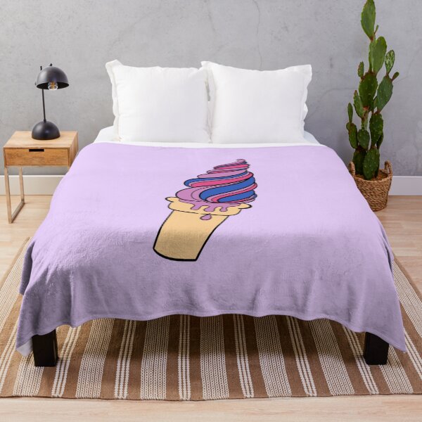 Item preview, Subtle Bisexual Pride Flag Ice Cream designed and sold by everything4eva.