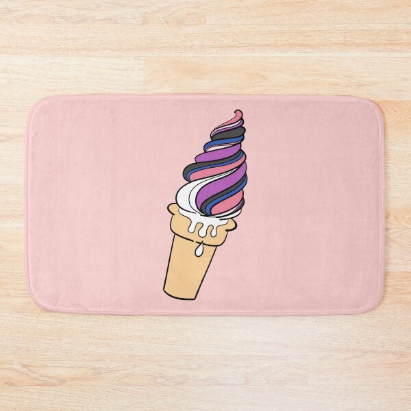 Item preview, Subtle Genderfluid Pride Flag Ice Cream designed and sold by everything4eva.
