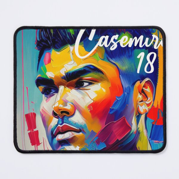 Item preview, Casemiro - Manchester United No 18 designed and sold by KawaiiGlobal.