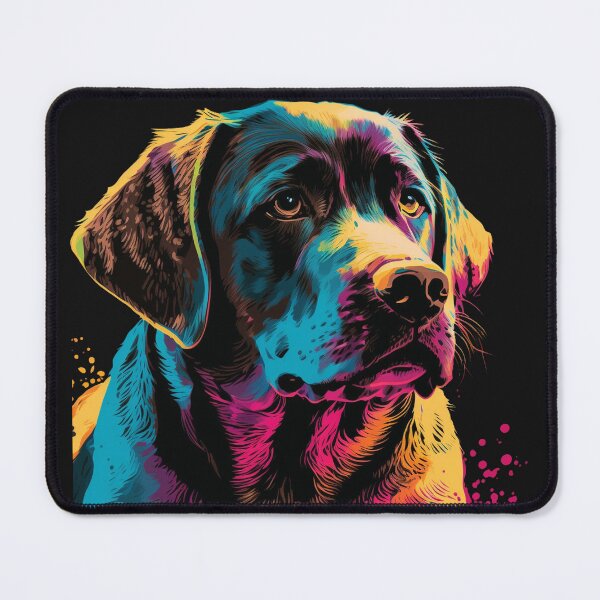 Item preview, colorful brown Labrador Retriever designed and sold by Cert-Urbane.