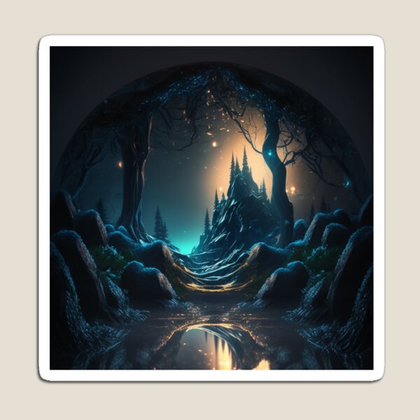 Item preview, Dark Fantasy Art, Emerald Peak designed and sold by Fantasy Masterpiece.