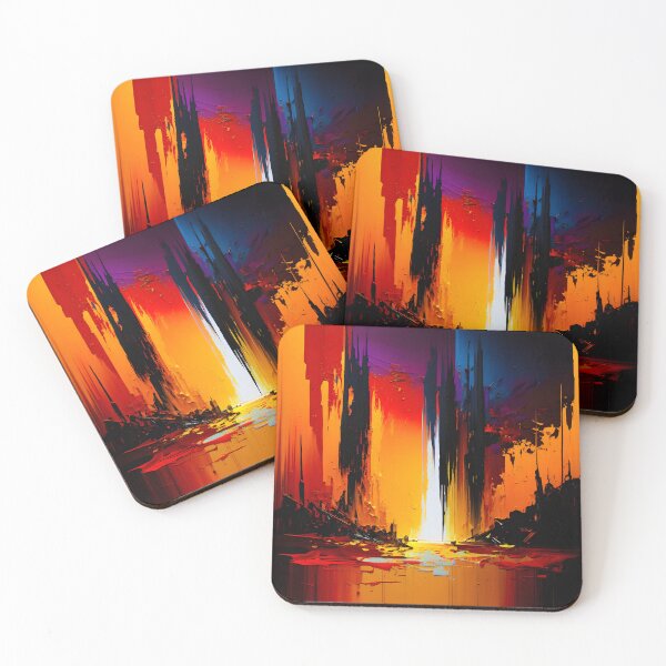 Item preview, City Drought - Abstract and Vibrant designed and sold by AgitProPrints.