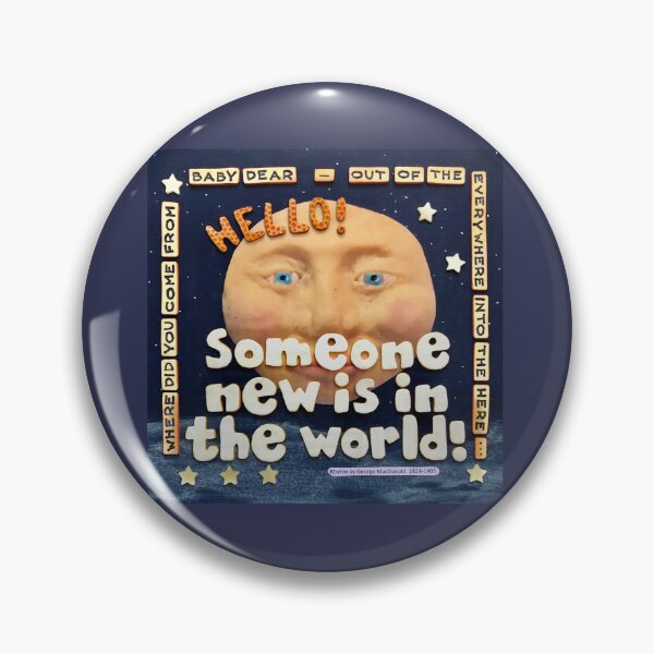 Item preview, Hey Babe Hello Moon designed and sold by prunellaparsnip.