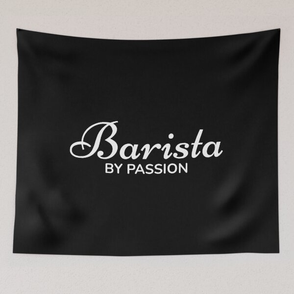 Item preview, Barista by Passion - White designed and sold by TrulyRested.