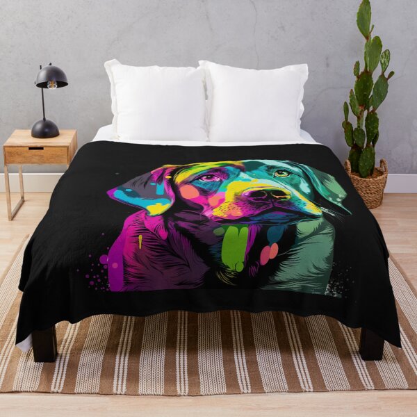 Item preview, colorful Labrador Retriever designed and sold by Cert-Urbane.