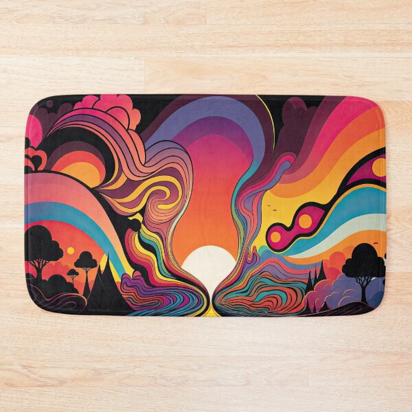 Item preview, Trippy landscape by generative AI designed and sold by aicanfeel.