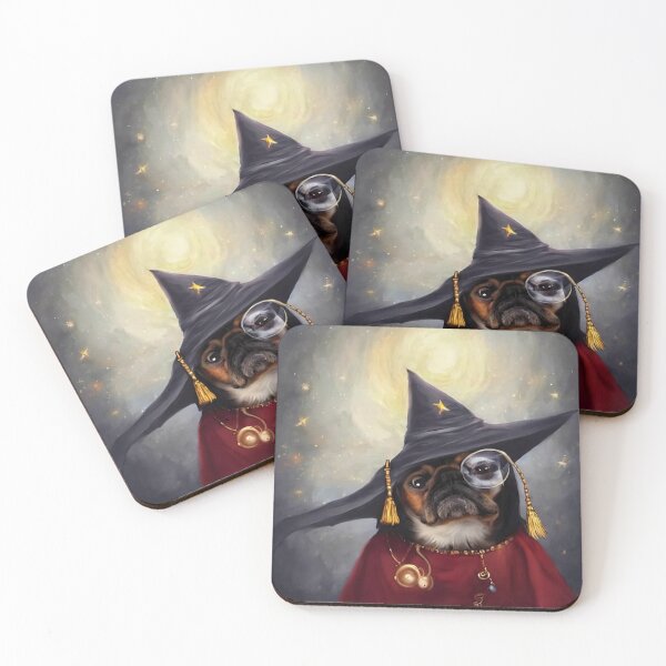 Item preview, Cute And Adorable Wizard Dog designed and sold by Maou21.