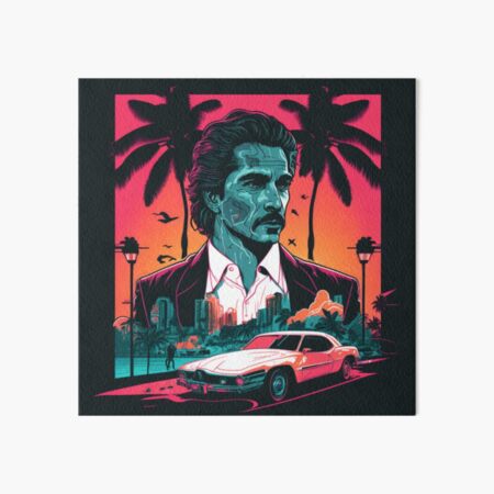 Miami Vice print by Everett Collection