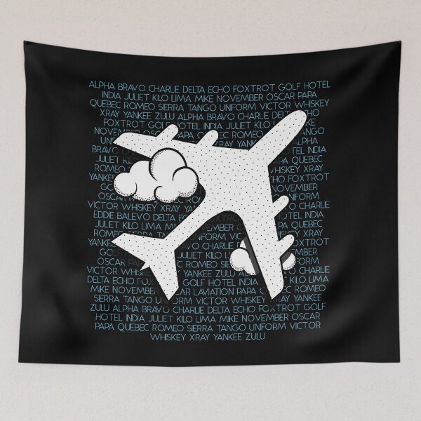 Item preview, Aviation ICAO Phonetic Alphabet - Airplane Lovers  designed and sold by Ikaroots.
