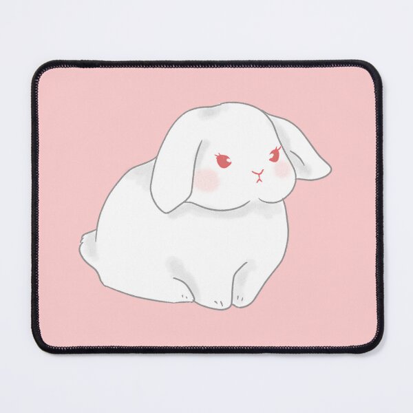 Item preview, angry cute REW Holland Lop Rabbit | Bunniesmee  designed and sold by bunniesmee.