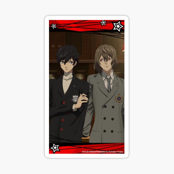 Vista previa del artículo con la obra «Akechi y Ren», diseñado y vendido por TheEAshop.
