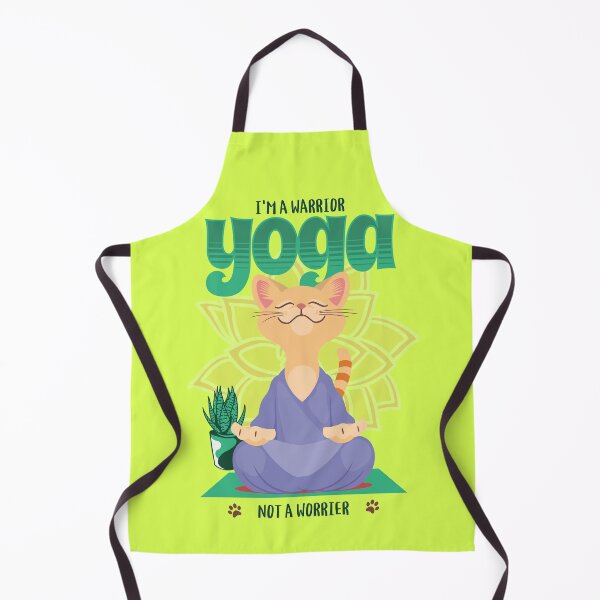 Item preview, Yoga I'm A Warrior Not A Worrier designed and sold by funkycoolshirts.