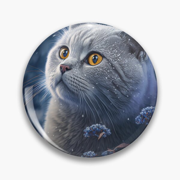 Item preview, British Shorthair In Enchanted Surrounding designed and sold by Nocturne  Paws.