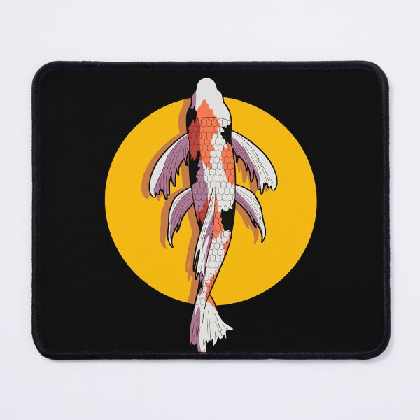 Item preview, Cartoon themed koi fish illustration designed and sold by Fikri005.