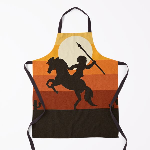 Item preview, Native Warrior - Retro Vintage Sunset Sky designed and sold by vystudio.