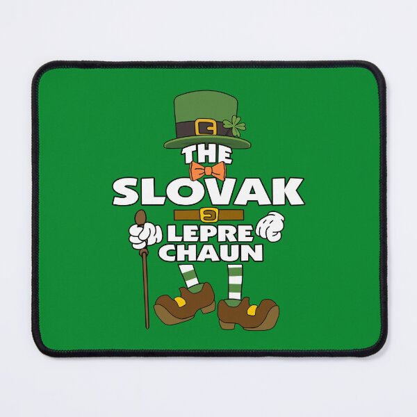 Item preview, The Slovak Leprechaun St Patrick's Day Celebration Matching Outfits Group Attire designed and sold by onicon.