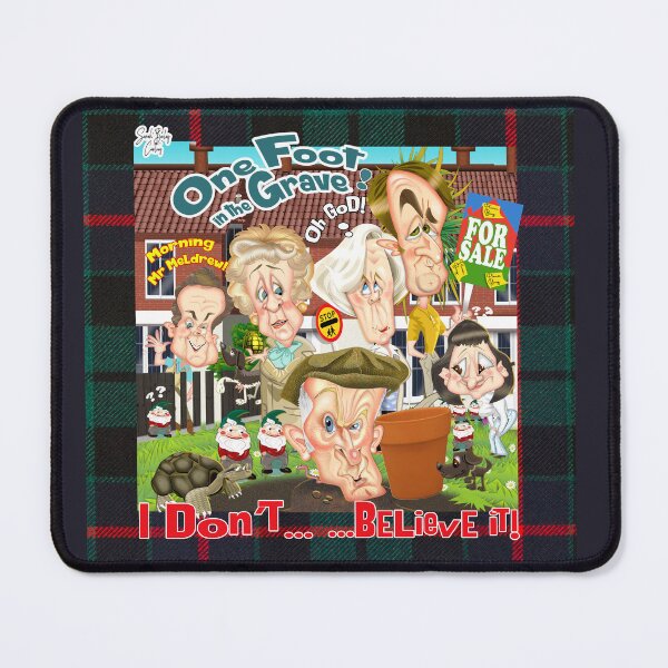 Item preview, One foot in the Grave designed and sold by SARAH BAILEY CARTOONS.